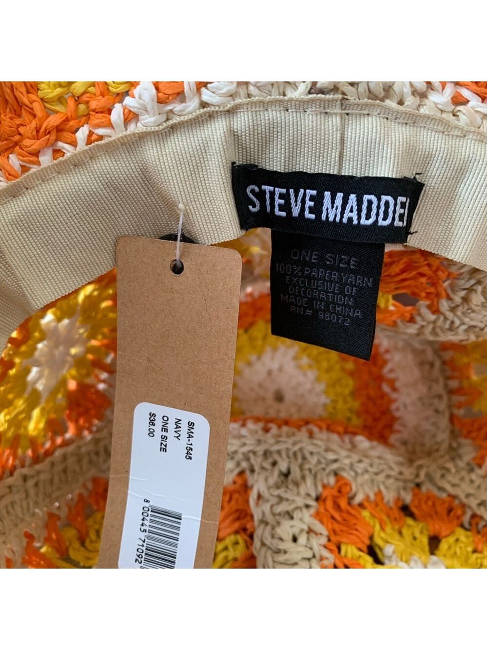 STEVE MADDEN Daisy Crochet Bucket Hat - Picture 3 of 5